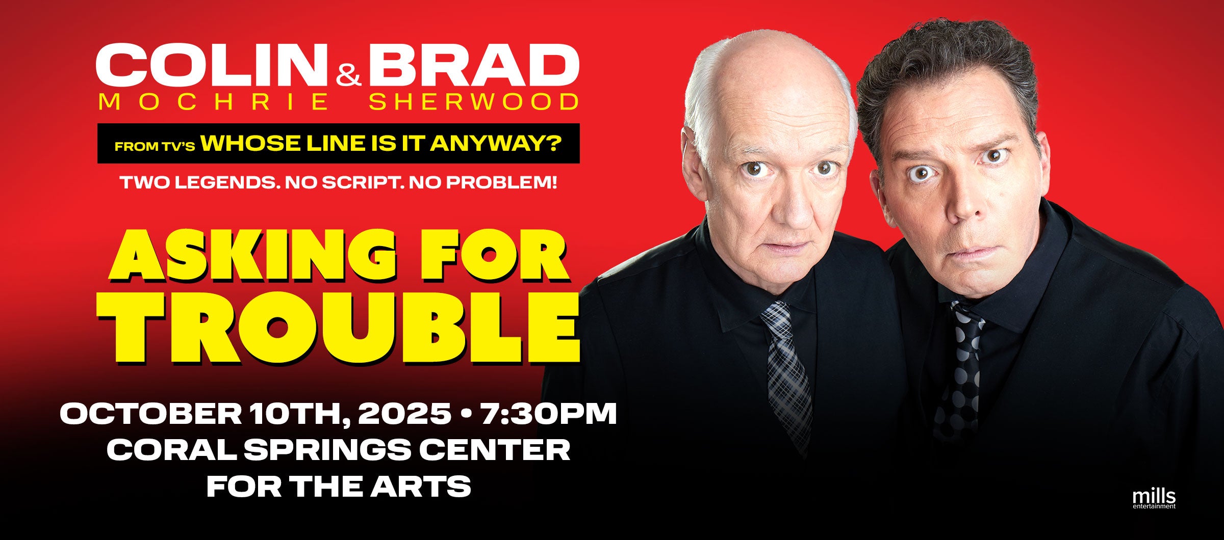 Colin Mochrie and Brad Sherwood: Asking For Trouble